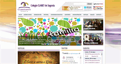 Desktop Screenshot of claretsegovia.es
